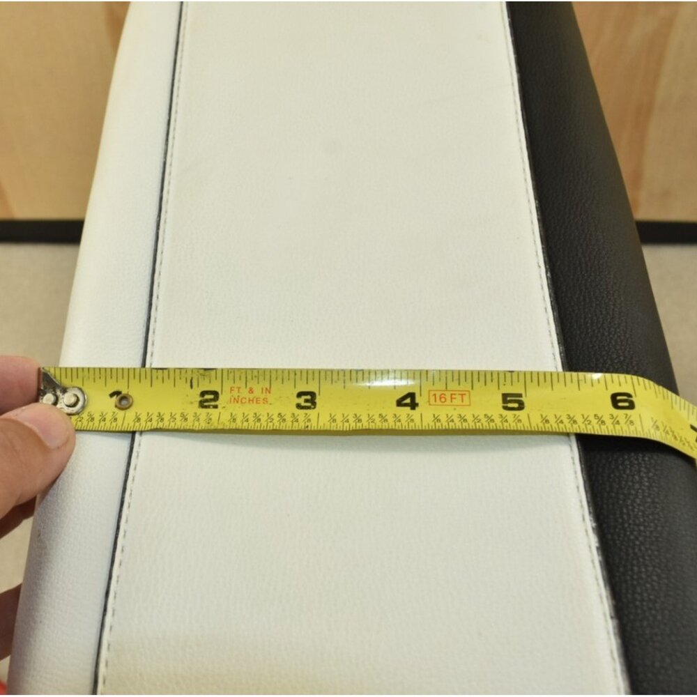 Christian Lacroix Women's Purse Black/White/Red Leather Tote Handbag -Flaws- - Picture 15 of 15